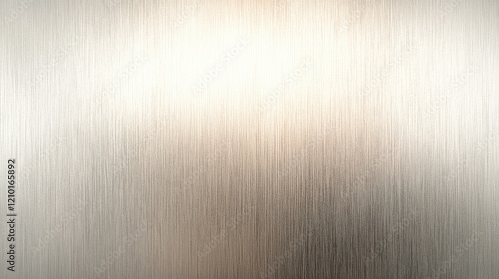Poster Brushed metal texture with a smooth gradient transitioning from cool tones