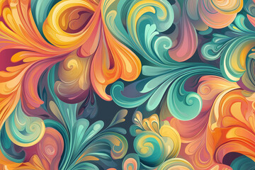 Seamless repeating vector