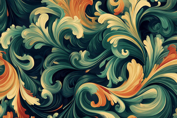Seamless repeating vector