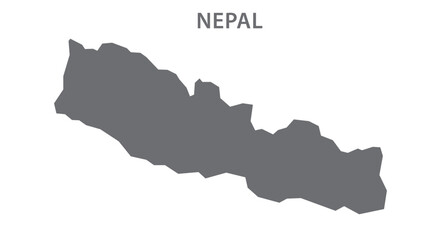 Obraz premium Nepal Map