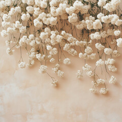 Background with flowers