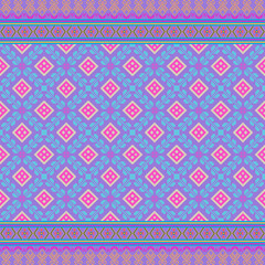 Beautiful seamless pattern design by geometric 