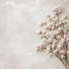 Background with flowers