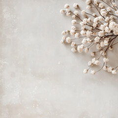 Background with flowers