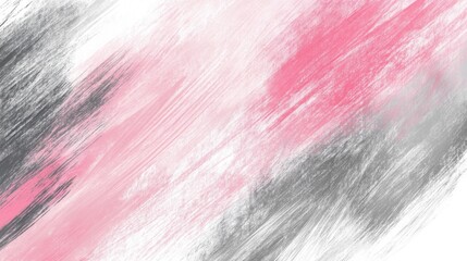 Abstract pencil strokes create a gradient transition from gray to soft pink in a unique artistic design