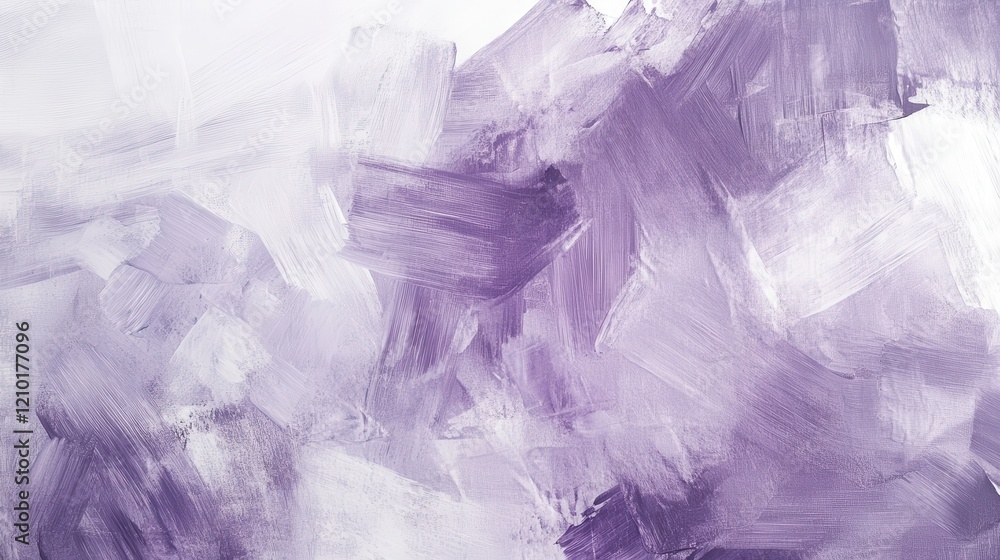Poster expressive abstract pencil strokes create a dynamic interplay of soft purple shades in an artistic c
