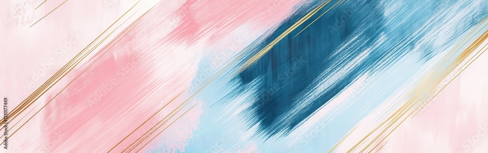 Aufkleber Abstract pencil strokes create a pastel backdrop with soft hues and dynamic lines for artistic inspiration and creativity