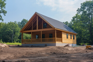 House construction in progress
