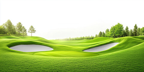 Template for golf design.