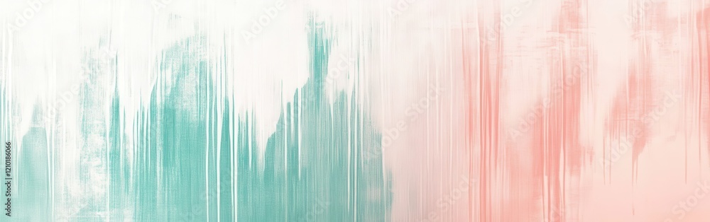 Aufkleber Soft white canvas with gentle pastel hues creating a harmonious background for artistic expression and creativity