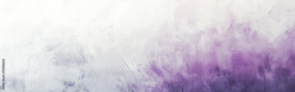 Poster soft pencil strokes blend in pastel gray and hints of purple in an abstract artistic expression