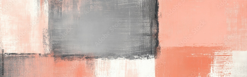 Poster negative space design showcasing a pencil with a blend of warm and cool tones in a minimalist layout