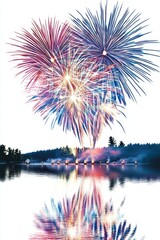 Charming Independence Day Fireworks Display