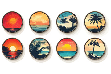 set of easter eggs illustration t shirt bundle vector design