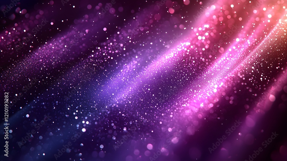 Poster mesmerizing purple gradient abstract background with blurred light rays soft shadows and a smooth dr