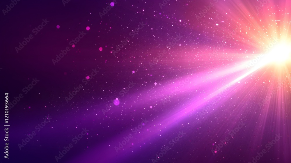 Fototapete Captivating purple gradient background with blurred lighting effects soft shadows and a smooth abstract design  This stunning visual creates a sense of depth motion and ethereal elegance