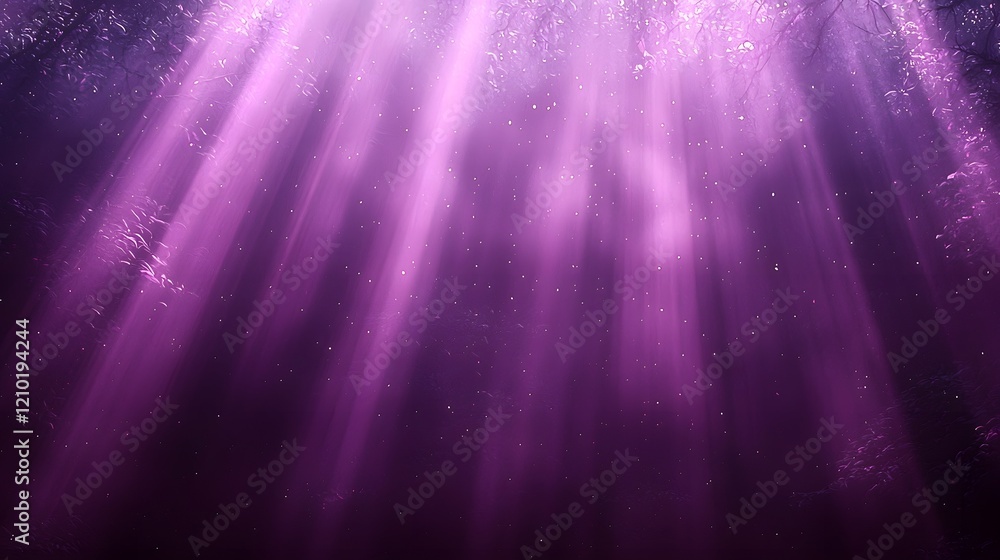Leinwandbilder Elegant and Vibrant Purple Gradient Background with Soft Light Rays and Shadows Perfect for Branding Advertising Packaging and Digital Designs