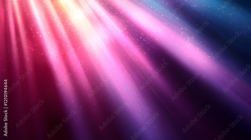 Poster Mesmerizing abstract gradient background with soft blending light rays and shadows creating a modern visually striking and ethereal effect that evokes a sense of energy fantasy and cosmic wonder