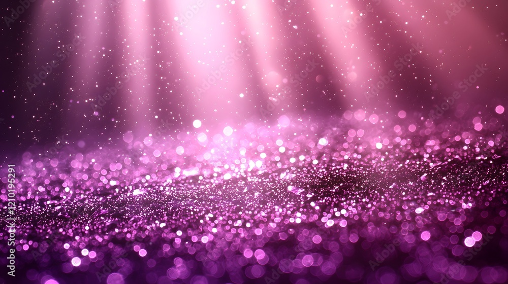 Poster Captivating Gradient Purple Abstract Background with Soft Glowing Light Rays and Subtle Textured Shadows   Elegant Luminous and Mystical Digital Ideal for Wallpapers Backdrops and Graphic Design