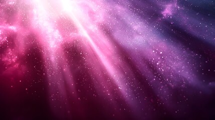 Fototapeta premium Stunning abstract gradient purple background with blurred effects enhanced by soft glowing light rays and subtle shadow textures creating a captivating cosmic digital art style
