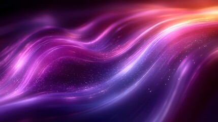 Obraz premium Vibrant gradient light rays and ethereal shadow effects come together to create a captivating and dynamic abstract composition featuring a mesmerizing blend of colors and a sense of motion and energy