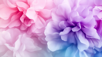 Fototapeta premium Floral watercolor texture with soft pastel hues and dreamy fluidity