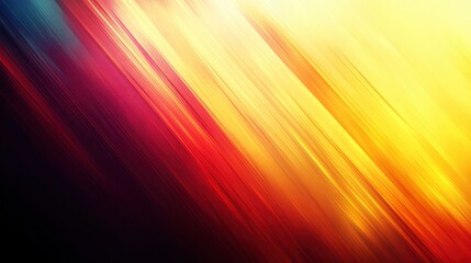 Dynamic Diagonal Stripes: Warm Hues Abstract Artwork