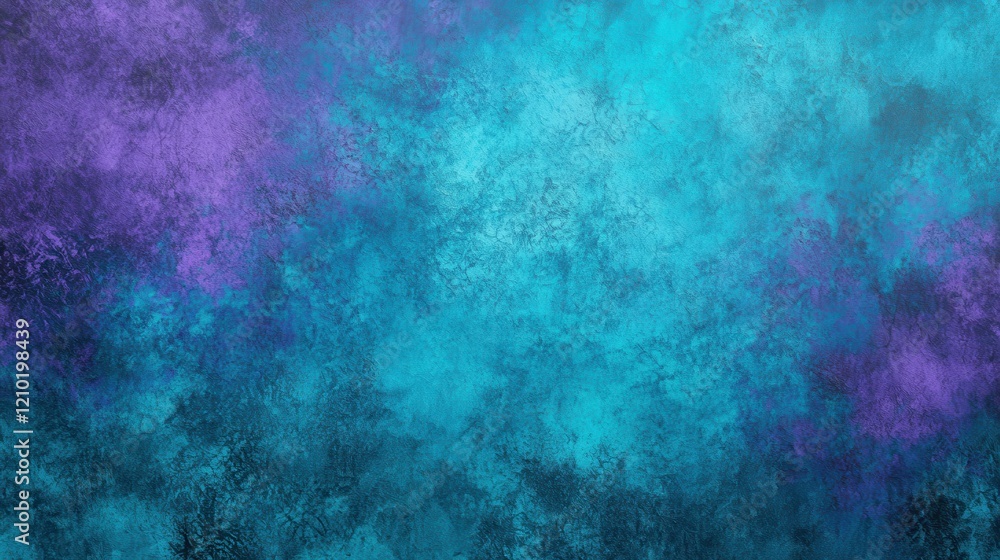 Poster vibrant abstract background with dynamic turquoise and purple hues for creative projects and design 