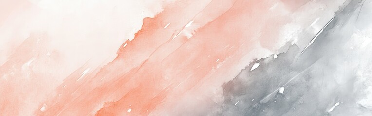 Fototapeta premium Soft pencil strokes blend pastel colors creating a gradient from peach to light gray