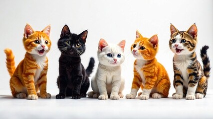 Ragdoll Cat Assembly - Playful Poses