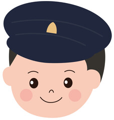 남자 학생 얼굴