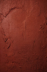 Soft Texture Of Red Plaster	