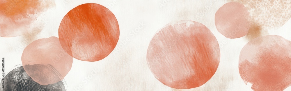 Leinwandbilder abstract pencil strokes create a dynamic interplay of shape and color in a contemporary art design