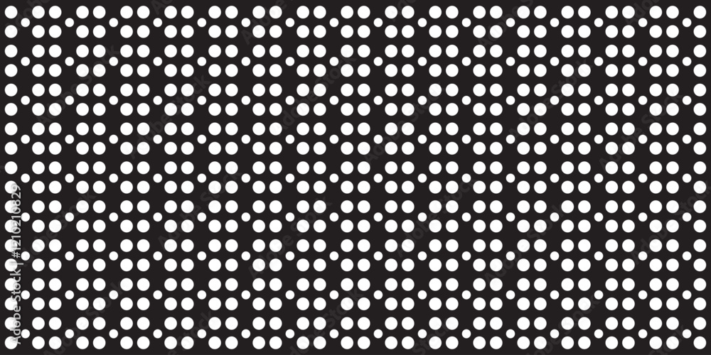 Poster green polka dots fabric abstract pattern background vector