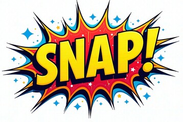 Explosive Action Snap Art - Dynamic Color Burst