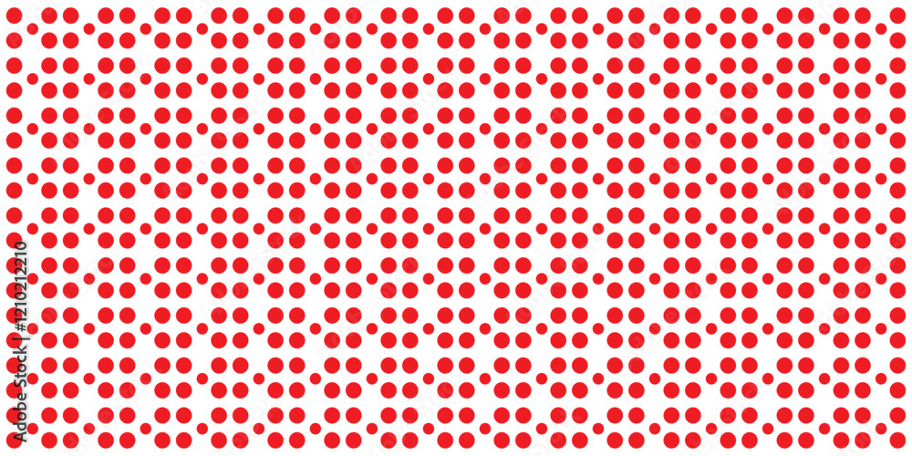 Poster green polka dots fabric abstract pattern background vector