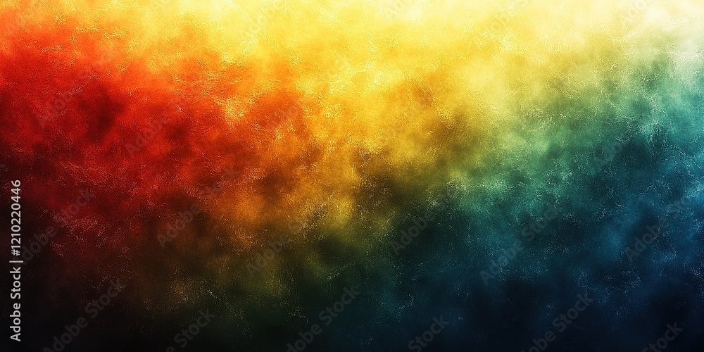 Poster vibrant abstract background blending warm and cool colors in a seamless gradient pattern creating a 