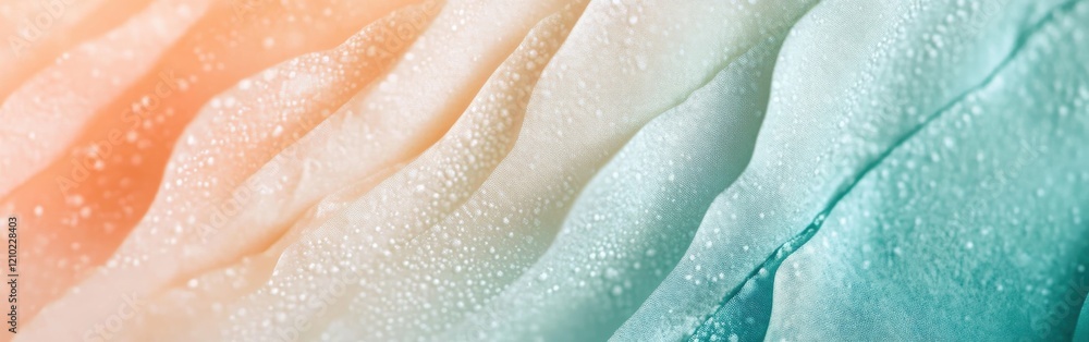 Aufkleber Layered gradient effect with pencil strokes creating a textured visual experience