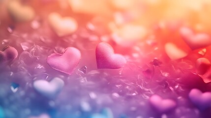 Vibrant gradient backdrop with soft romantic abstract patterns and festive colorful charm perfect for LGBTQ Pride and Valentine s Day