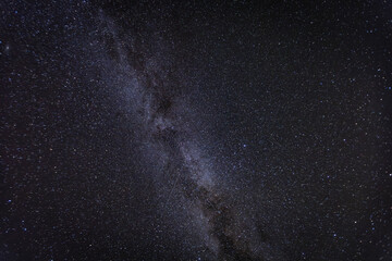night starscape in the countryside