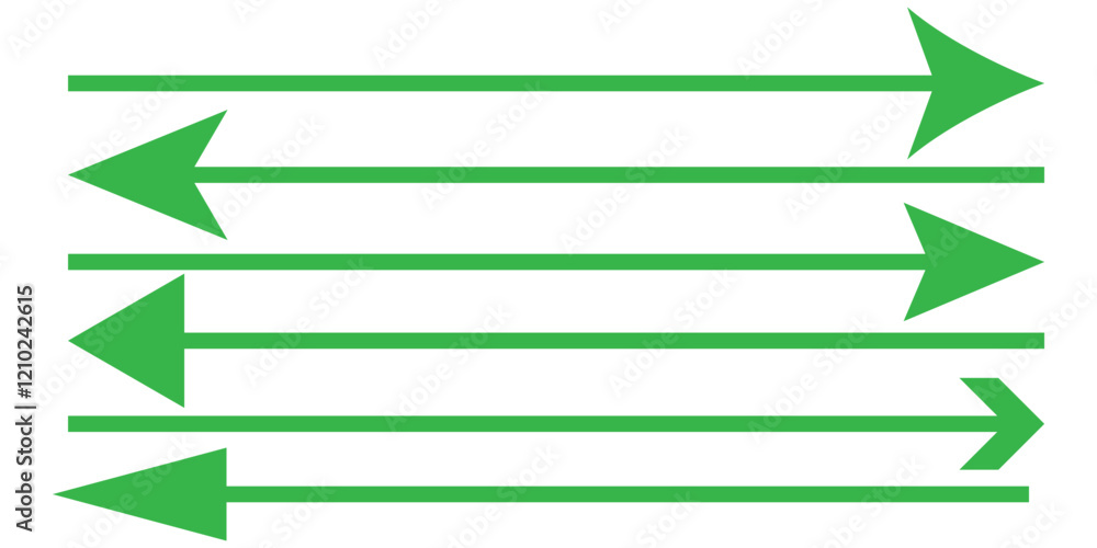 Aufkleber long arrow icon. arrow pointing . long arrow vector . arrow or web design.