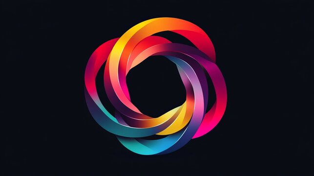 Vector multi color icon for certainly