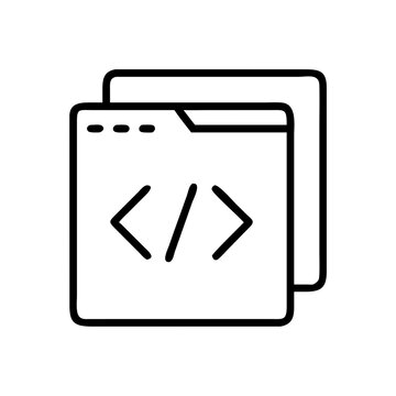 javascript icon, javascript line art - simple line art of javascript, perfect for javascript logos and icons