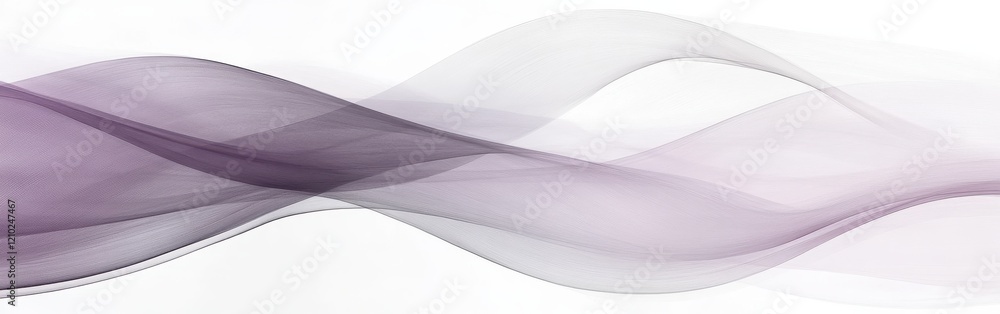 Poster Soft pencil strokes create a flowing gradient of colors in abstract artwork showcasing gentle transitions and harmony