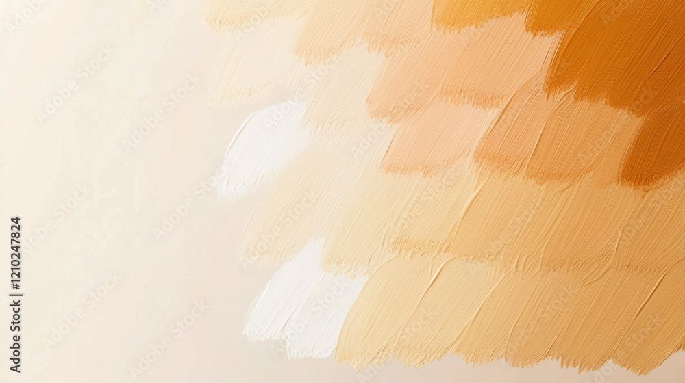 Poster Soft gradient pencil strokes create a calming background with warm tones ideal for artistic projects or home decor