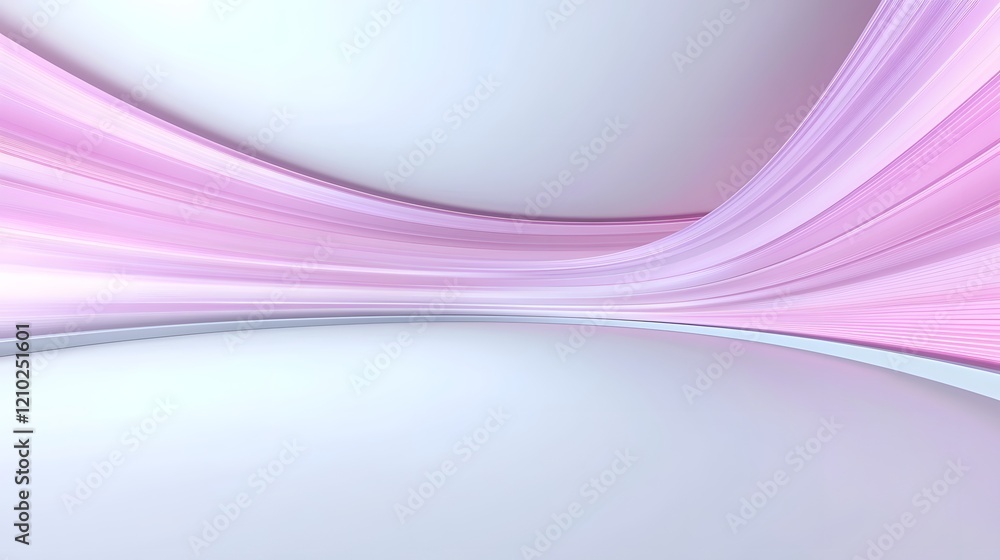 Poster Blurred abstract background in shades of purple with gradient light rays and subtle shadow play for a modern elegant and sophisticated aesthetic design