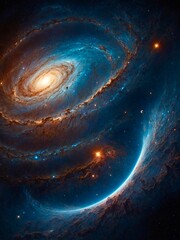 Deep space background wallpaper picture 