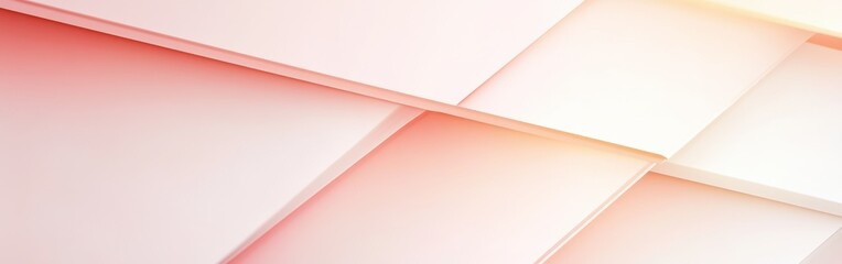 Abstract composition with overlapping shapes creating a sleek visual experience in warm tones