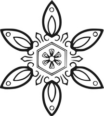 easy mandala art for mehendi design
