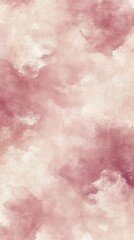 Obraz premium Charming watercolor texture in romantic shades of pink and cream ideal for backdrop, stationery, or decor design